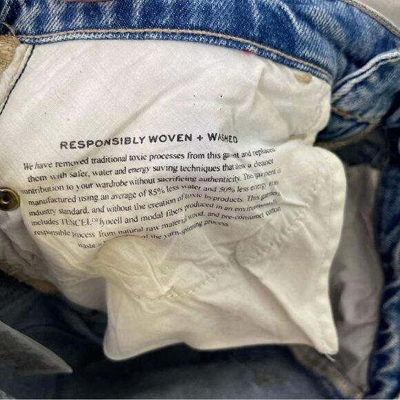 Frame Le High Skinny Crop Clarin Rips Distressed Jeans 26 - Picture 6 of 8